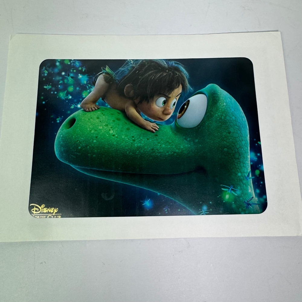 The Good Dinosaur Disney Movie Club 5x7" Lithograph Arlo Spot Art Print Collect